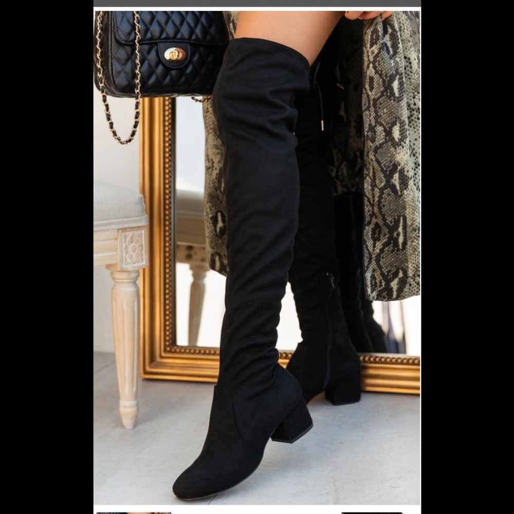 Over the knee boots